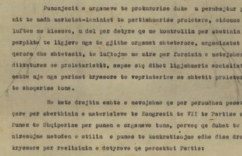 Dokumenti sekret i vitit 1977 që urdhëronte prokurorët: “Të zbatojmë direktivat e Partisë dhe porositë e shokut Enver!”