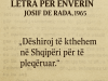 Josif De Rada dhe letra e tij për Enver Hoxhën – Kur Arbëreshët kërkonin të pleqëronin në atdhe