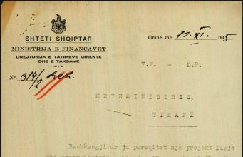 Ligji, mbi formimin e monopolit, blerjen dhe shpërndarjen e filmave kinematografikë në Shqipëri.