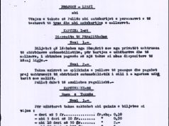 Projektligji i vitit 1945 për vendosjen e pullës-taksë mbi udhëtimet dhe mallrat në Shqipëri