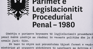 Kur drejtësia shqiptare bazohej në luftën e klasave: Parimet kryesore të Legjislacionit Procedurial Penal (1980). Kumtesë