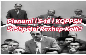Pse Shpëtoi Rexhep Kolli nga Plenumi? Plenumit të 5-të të PPSH. Komploti në Ministrinë e Brendshme