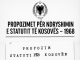 Propozimet për ndryshimin e Statutit të Kosovës në vitin 1968 – nga barazia e gjuhëve tek “kushtetuta krahinore”