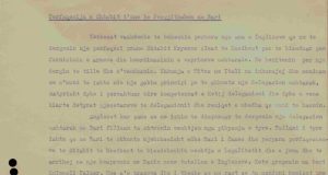 Përplasja me kolonelin anglez dhe refuzimi i bashkëpunimit me Bazin e Canës – Dokument arkivor i Shtabit të Përgjithshëm (1944)
