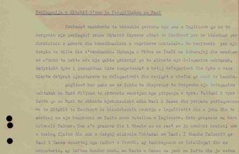 Përplasja me kolonelin anglez dhe refuzimi i bashkëpunimit me Bazin e Canës – Dokument arkivor i Shtabit të Përgjithshëm (1944)