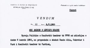 “Ramiz Alia kundër Ministrisë së Bujqësisë” – Zbulohet procesverbali i debatit të ashpër me Mark Noga për krizën e mishit dhe dështimet në blegtori (1985)