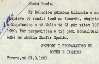 “Shqipëri–Kosovë 1977–1980” – Dokumenti sekret që tregon shkëmbimet arsimore, kulturore dhe propagandistike mes Tiranës dhe Prishtinës