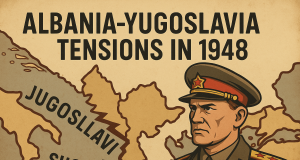 Prishja e marrëdhënieve Shqipëri–Jugosllavi (1948): Letra, akuza dhe tensione për komandën ushtarake të përbashkët.