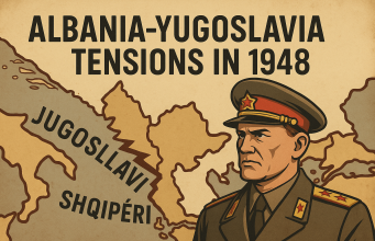 Prishja e marrëdhënieve Shqipëri–Jugosllavi (1948): Letra, akuza dhe tensione për komandën ushtarake të përbashkët.