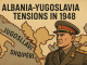 Prishja e marrëdhënieve Shqipëri–Jugosllavi (1948): Letra, akuza dhe tensione për komandën ushtarake të përbashkët.