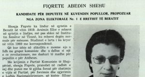 Fiqrete Abedin Shehu – Një jetë në shërbim të Partisë dhe Atdheut