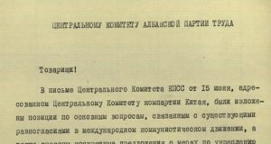 Marrëdhëniet Shqipëri–Bashkimi Sovjetik në vitin 1964: Një thirrje për nënshtrim apo bashkëpunim?