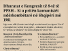 Dhuratat e Kongresit të 8-të të PPSH – Si u pritën komunistët ndërkombëtarë në Shqipëri më 1981