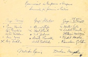 Formimi i Partisë Komuniste të Shqipërisë në nëntor 1941 – Dokumenti i themelimit