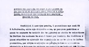Kuptimi dhe rëndësia politike e Institutit të Mosfillimit të Çështjes si dhe detyrat e gjyqtarit, prokurorit dhe hetuesit për zbatimin praktik të tij (Kumtesë)