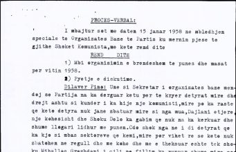 Kritika, Vetëkritika dhe Disiplina e Partisë: Dokumenti i rrallë nga Ambasada Shqiptare në Pekin (1958)