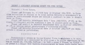 Dokumenti i vitit 1941: Prona e vajzës së Ismail Qemalit u shpronësua për zgjerimin e aerodromit të Vlorës